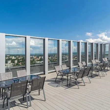 Hanza Tower With Terrace Sauna Pool Jacusi &